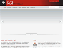 Tablet Screenshot of kgiproperties.com